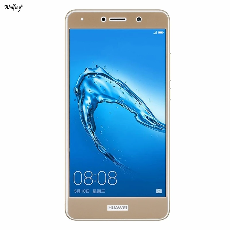 Wolfsay 1 шт. для стекла Huawei Y7 Prime Защитная пленка экрана из закаленного Enjoy 7 Plus с