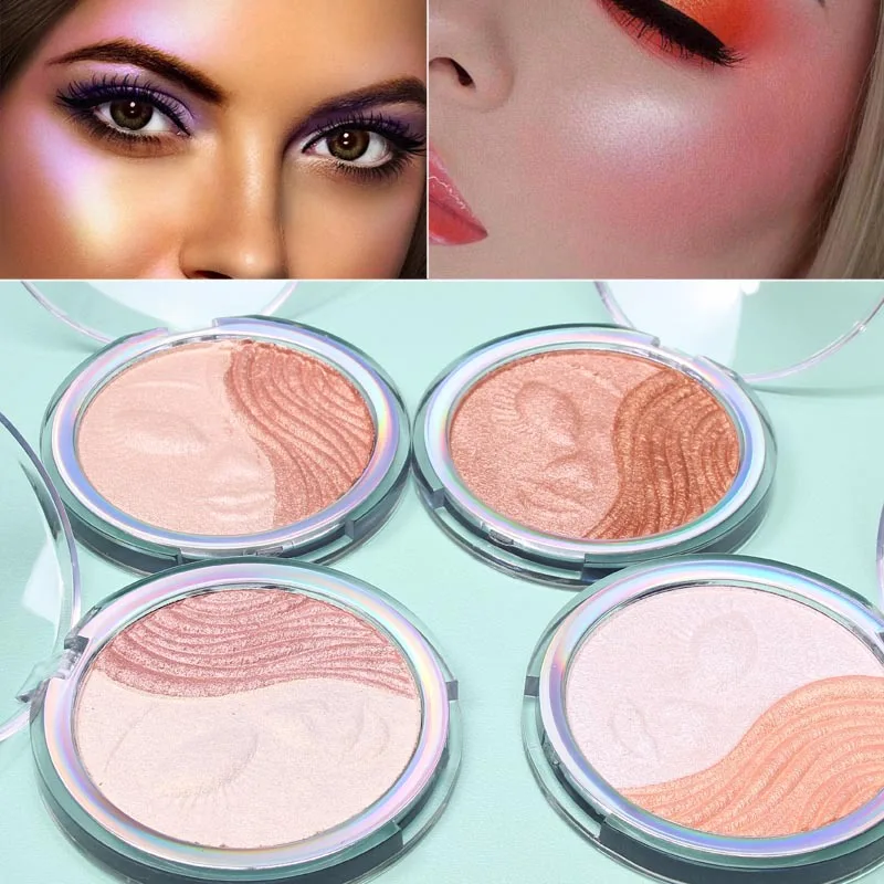 CmaaDu 3D Smile Shimmer хайлайтер пудра для макияжа с алмазным блеском осветляющая кожу