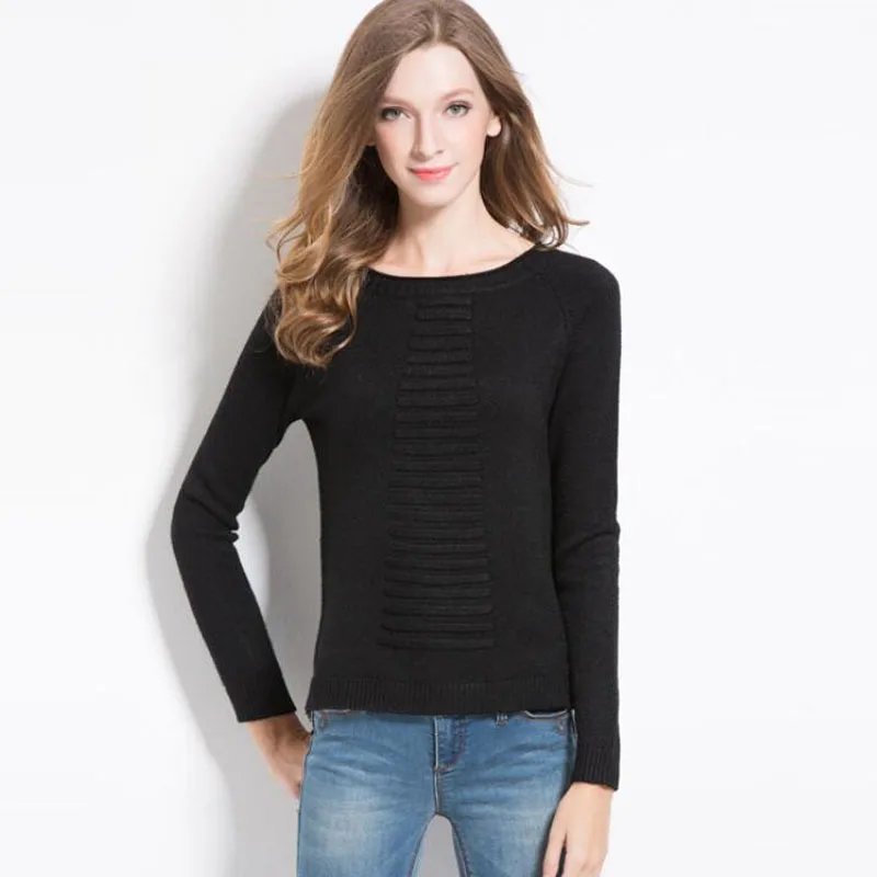 TANGNEST Women Slim Casual Solid Color Knitted Sweater 2018 New Spring European Simple Fashion Pullovers | Женская одежда