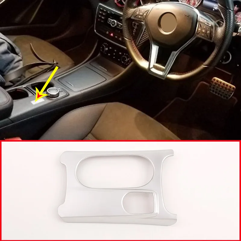 Автомобильный держатель для чашки с правым рулем Накладка Mercedes Benz CLA GLA A Class C117 W176