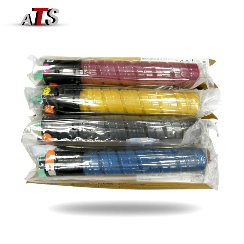 Картридж с тонером CMYK для Ricoh Aficio MP C4000 C4000SPF C5000 C5000SPF совместимый MPC4000 MPC5000 черный 510