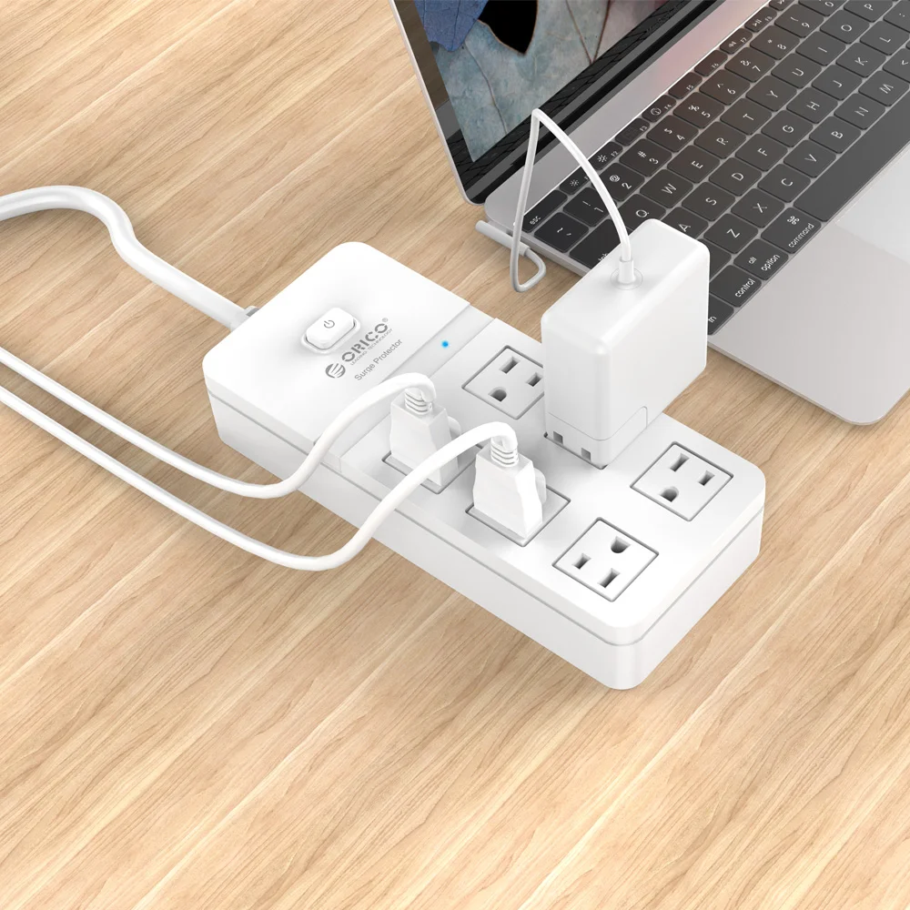 ORICO SPT USB разъем для защиты от перенапряжения с usb полоской IC дома и офиса 4/6/8/10
