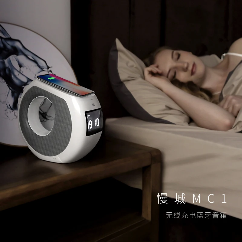 Ци беспроводное зарядное устройство Nillkin MC1Bluetooth спикер Беспроводной Музыка surround