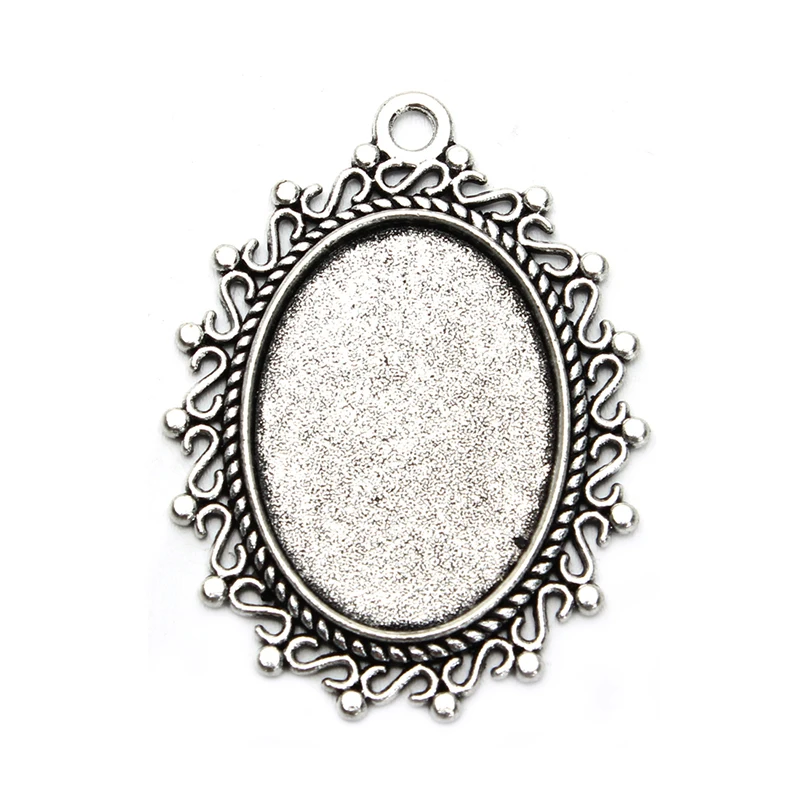 Основа Под античное серебро для подвесок 18 х25 мм 10 шт./лот|diy jewelry|jewelry makingcabochon cameo |