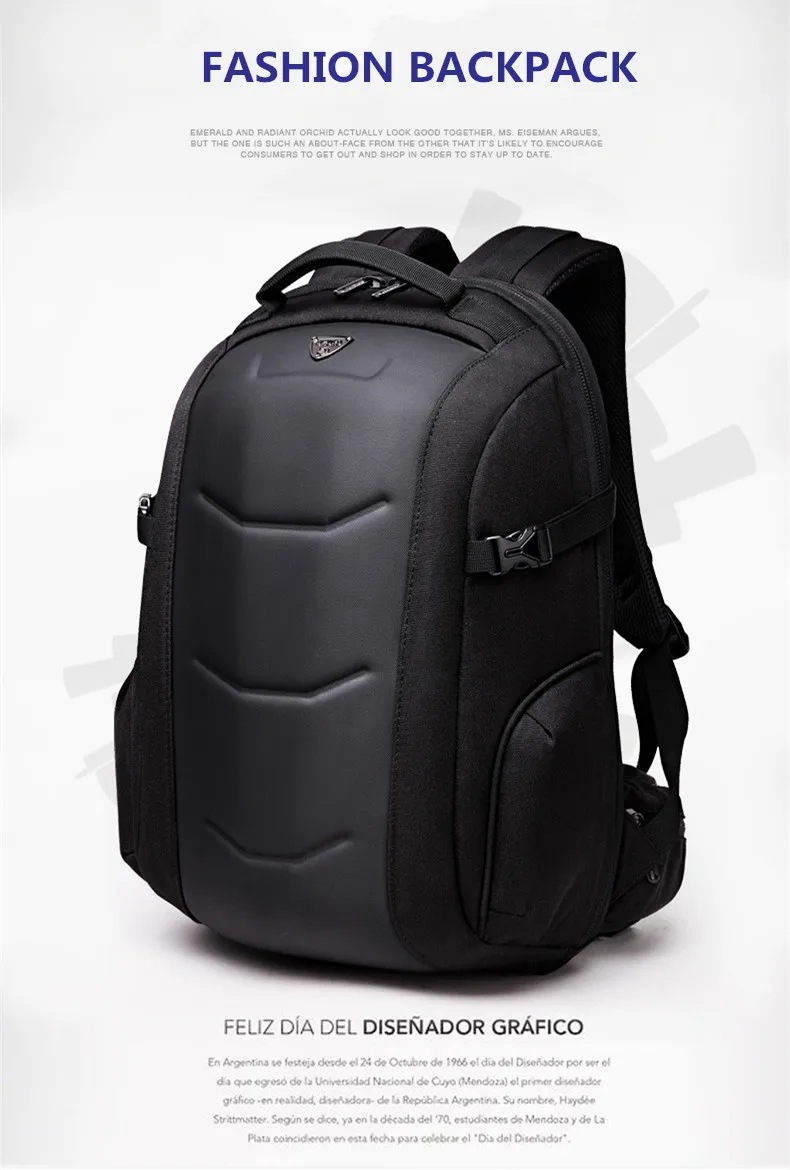 Рюкзак ozuko водонепроницаемый мужской рюкзак Mochila внешний USB зарядка 15,6 дюймов рюкзак для ноутбука повседневная школьная сумка Анти-Вор рюкзак