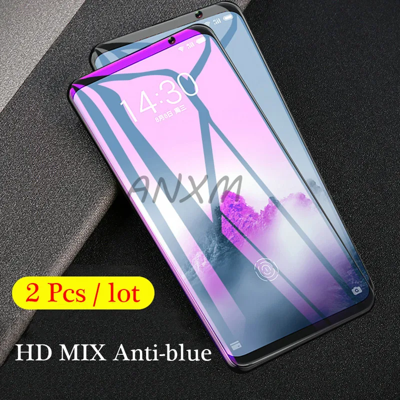 2 шт./лот 9H закаленное стекло для meizu 16 16th защита экрана полное покрытие 16X plus