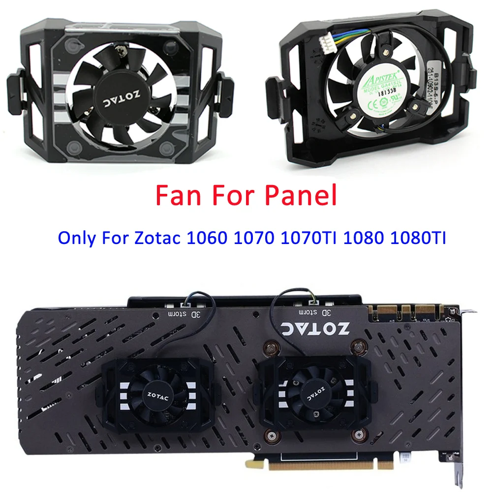 Кулер видеокарты для Zotac 1060 1070 1070TI 1080 1080TI PLUS OC|Кулеры и системы охлаждения компьютера| |