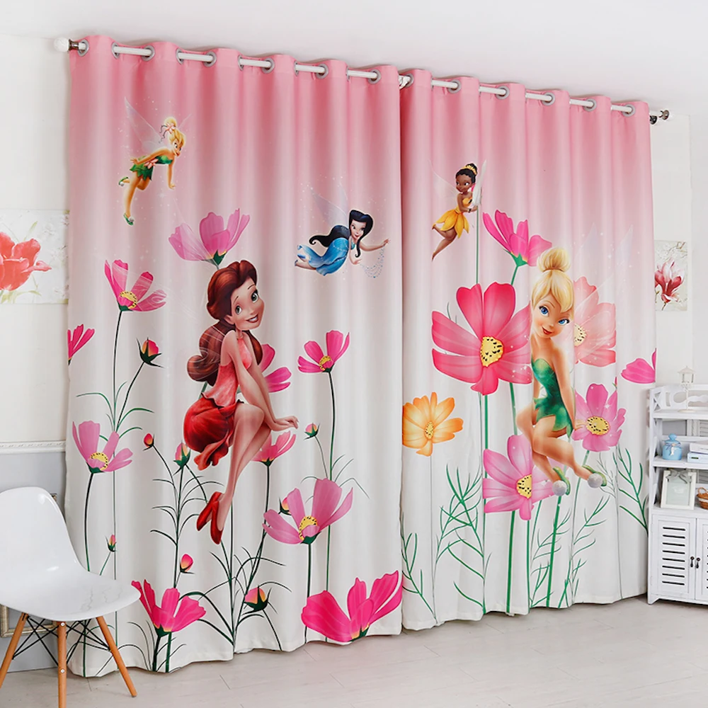 Сшитые На Заказ 2x оконные драпированные занавески для детской комнаты детская