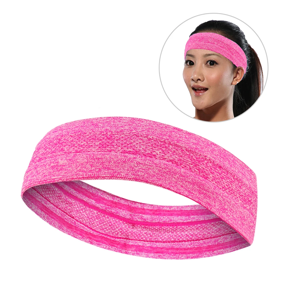 

Anti-Slip Sweatband Professional Moisture Absorption Sports Sweat Head Band for Men and Women Yoga Hair Bands