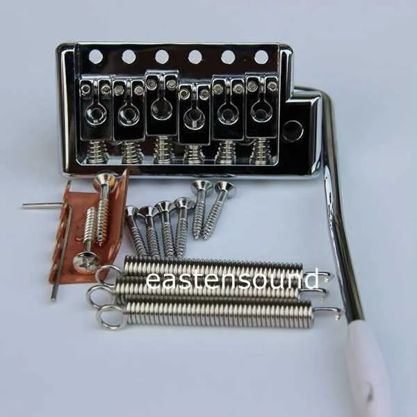 Фото Хромированный винтажный мост ST Tremolo для sung-IL №1