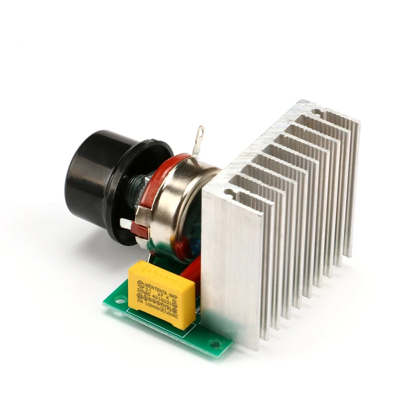 AC 220V 3800W SCR Voltage Regulator Dimming Dimmers Motor Speed Controller Thermostat Electronic Module | Строительство и ремонт