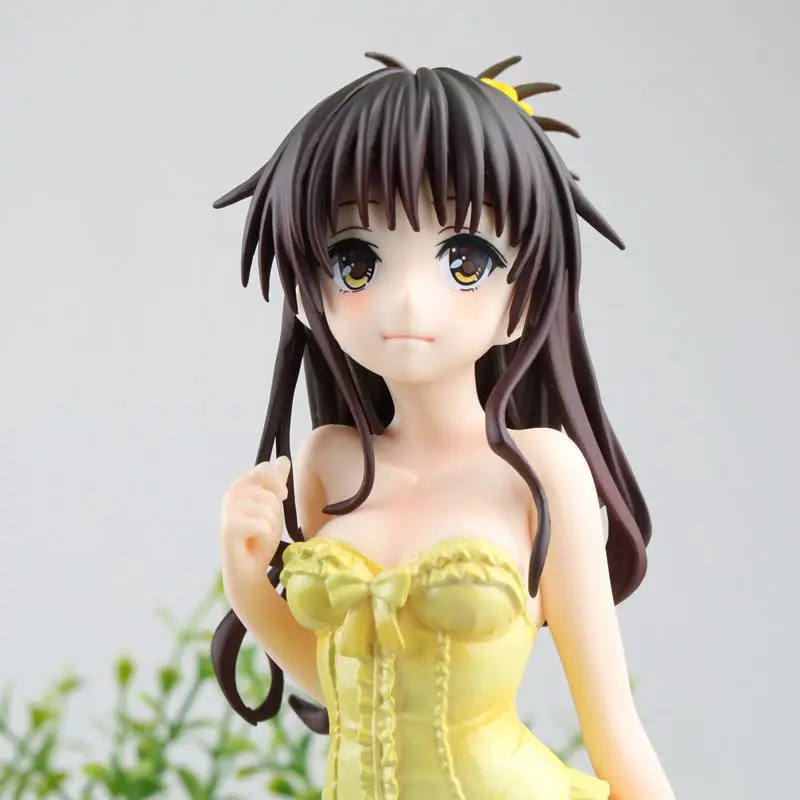 MCR аниме 24 см To Love Ru Темный Микан Юки свадебное платье нижнее белье Фигурки