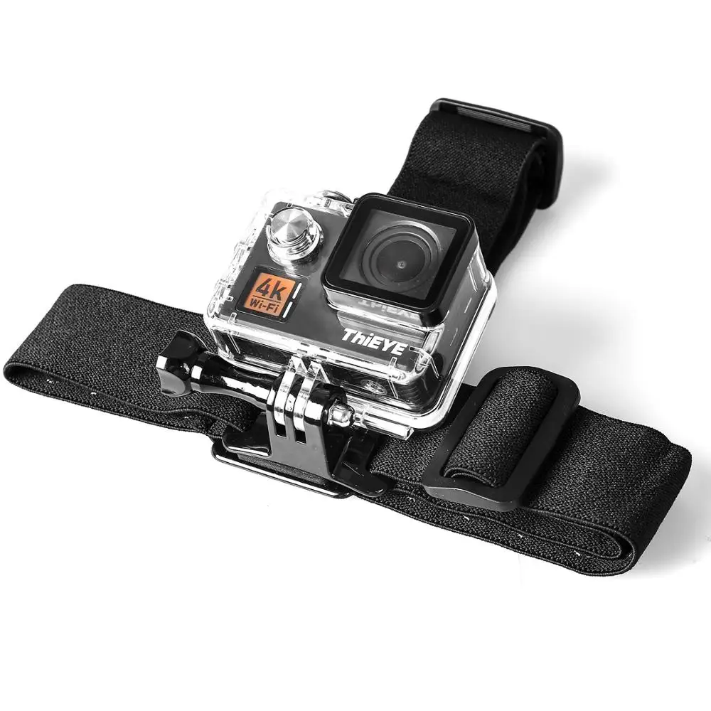 Эластичный регулируемый поводок на голову Крепление ремня для GoPro Hero 7 SJCAM Xiaomi yi eken h9/h9r аксессуары для экшн-камеры