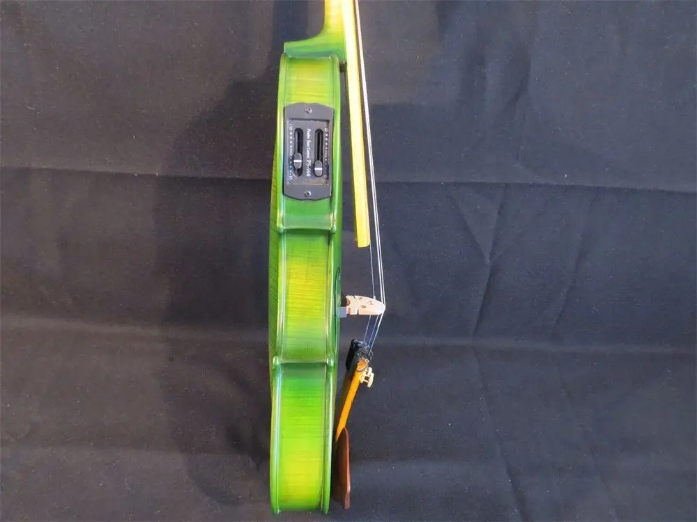 Зеленые цвета лучший ремесло 4/4 электрическая скрипка + акустическая #10666 | Спорт и