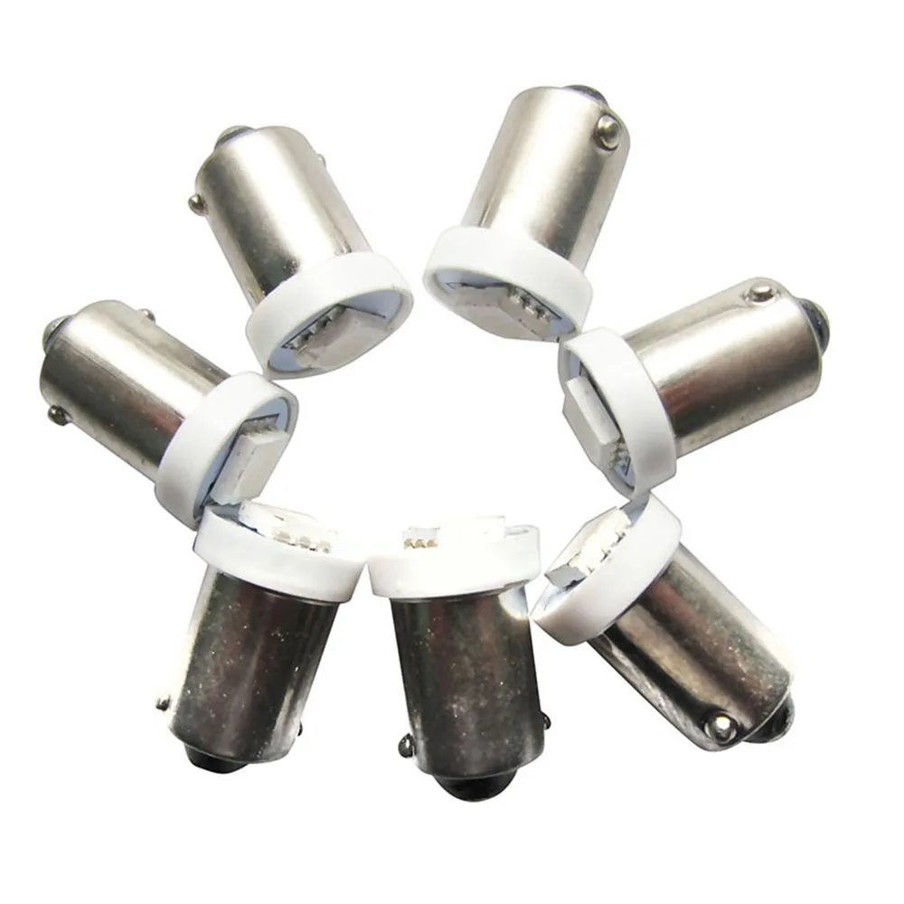 100 шт. x #1893 #44 #47 #1847 BA9S 1 SMD Светодиодная лампа в форме шара переменного/постоянного
