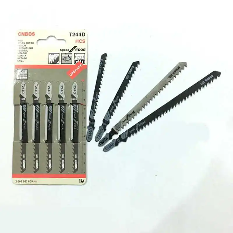 Твердое дерево Curve Cut для дома DIY 5 шт. DIY Режущий инструмент для деревообработки сплав сталь пилы T244D ножовка лобзик набор пилы