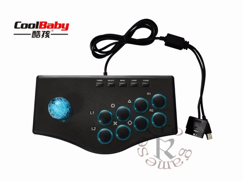 USB драка аркадные джойстики геймпад клавишный контроллер Plug And Play уличная игра