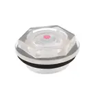 Черная резиновая шайба, прозрачный пластик, уровень масла, смотровое стекло 27 мм для воздушного компрессора