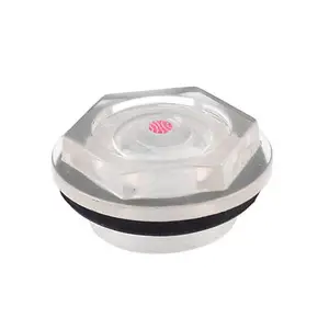 Черная резиновая шайба, прозрачный пластик, уровень масла, смотровое стекло 27 мм для воздушного компрессора