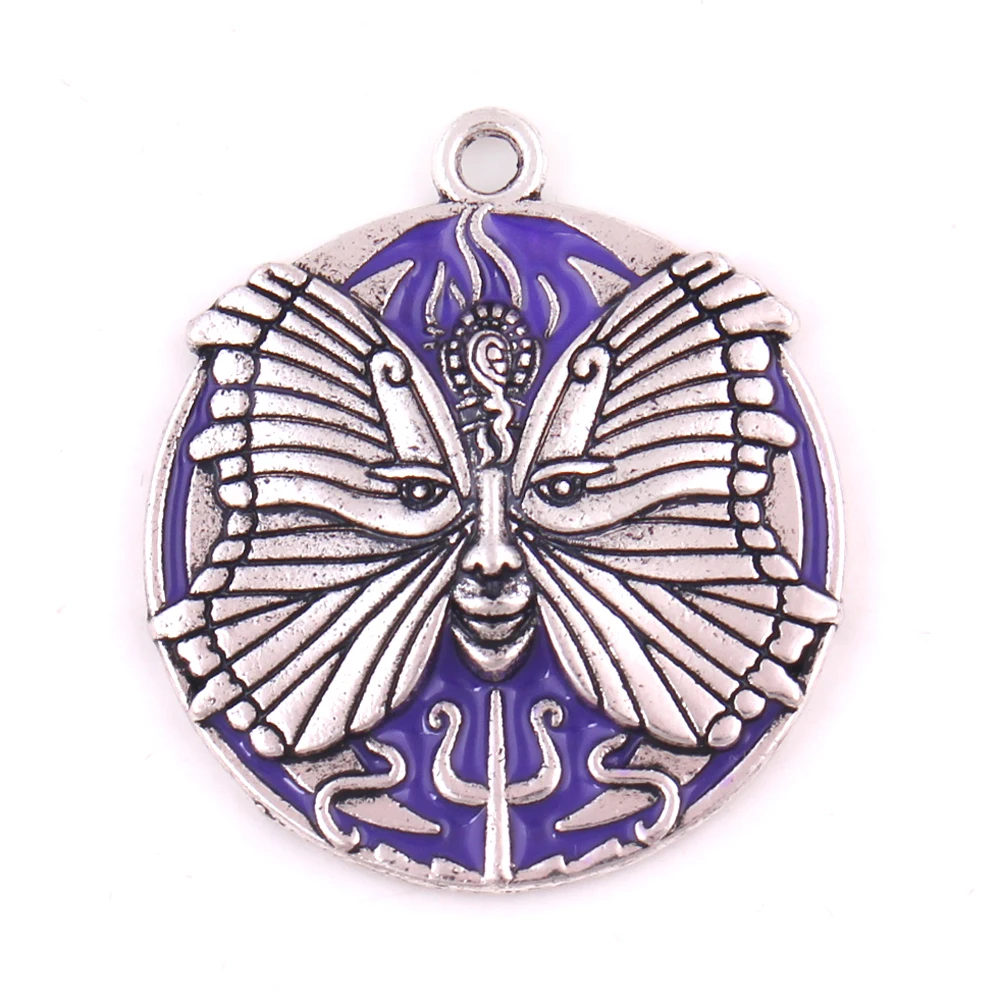 Кулон богини Pure Butterfly Spirit от Oberon Zell Gold Plate over Sterling|Подвески| |