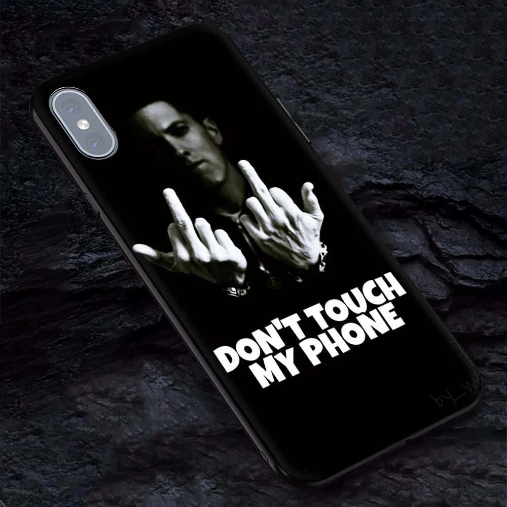 Хип-хоп рэппер Eminemcase для iphone 7 plus мягкий ТПУ чехол телефона чехлы 6 6s X XR XS MAX coque fundas |