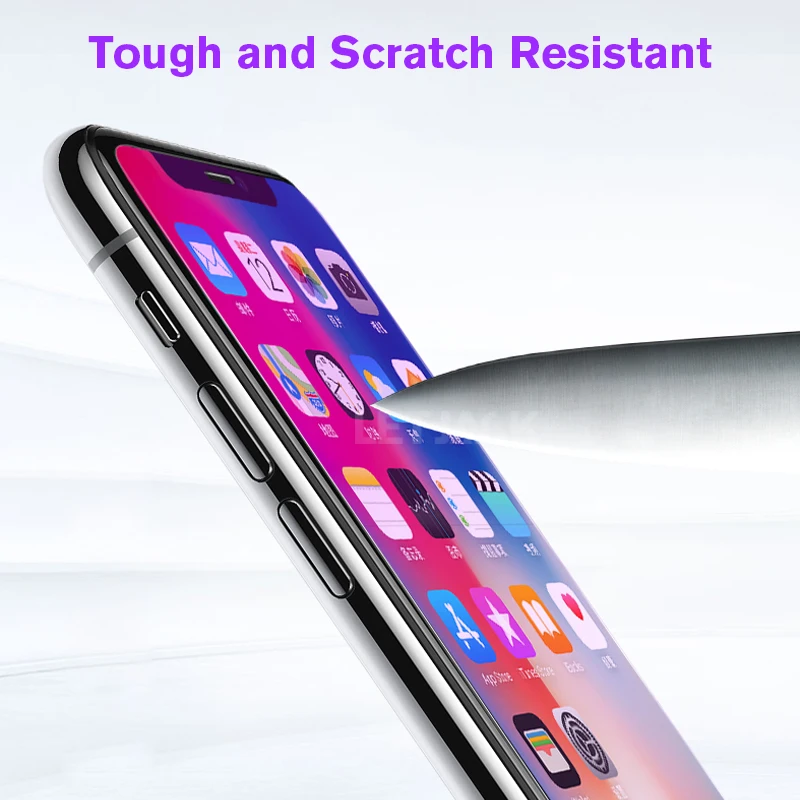 9 H анти синий свет протектор экрана на Apple iPhone 7 8 6 S Plus закаленное стекло для X XR XS MAX