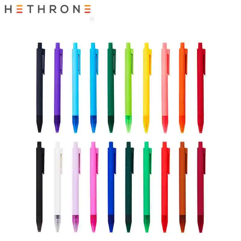 Ручка Hethrone 0 5 мм цветные гелевые ручки выдвижная простая ручка конфетного цвета