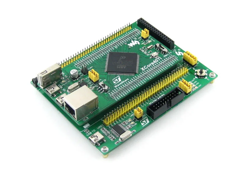 Плата STM32 STM32F407IGT6 MCU core Board с IOs USB Ethernet NandFlash Cortex-M4 макетная плата = XCore407I | Компьютеры