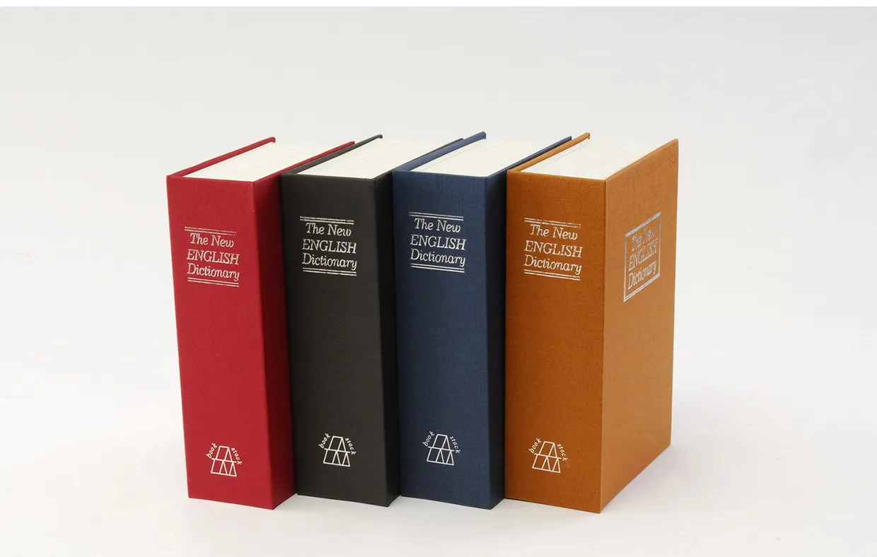 Секретная Книга безопасности в словаре скрытый замок хранилище для монет