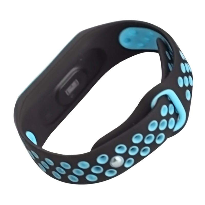 Cerreat умные Аксессуары Силиконовый двойной цветной ремешок для mi band 3 сменный ремешок для часов для Xiaomi mi Band 3 браслет