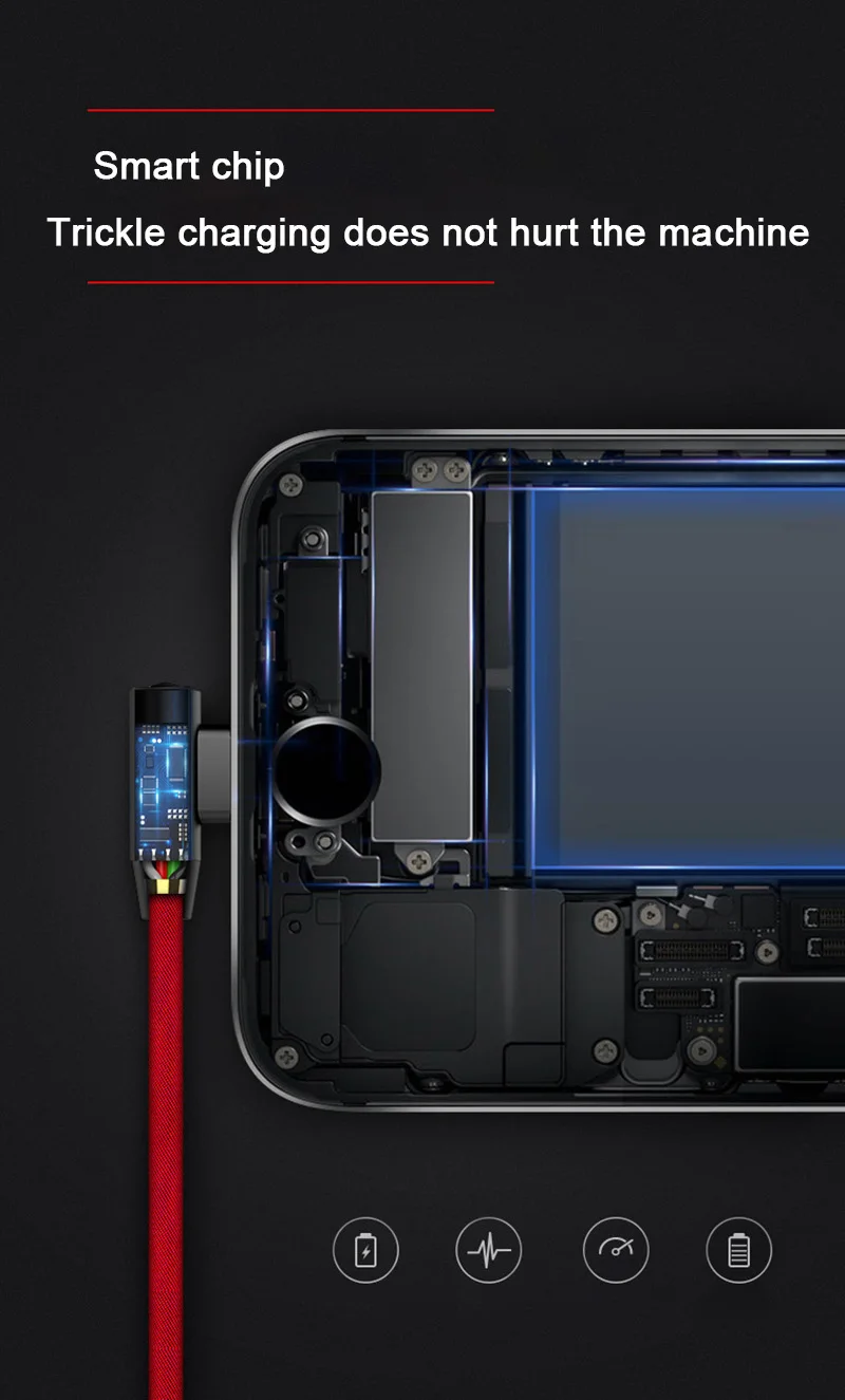 90 градусов USB быстрая зарядка кабель для iPhone 5 6 6s 7 8 для iPad type C кабель зарядного устройства микро-usb L Тип кабель для передачи данных для мобильного телефона