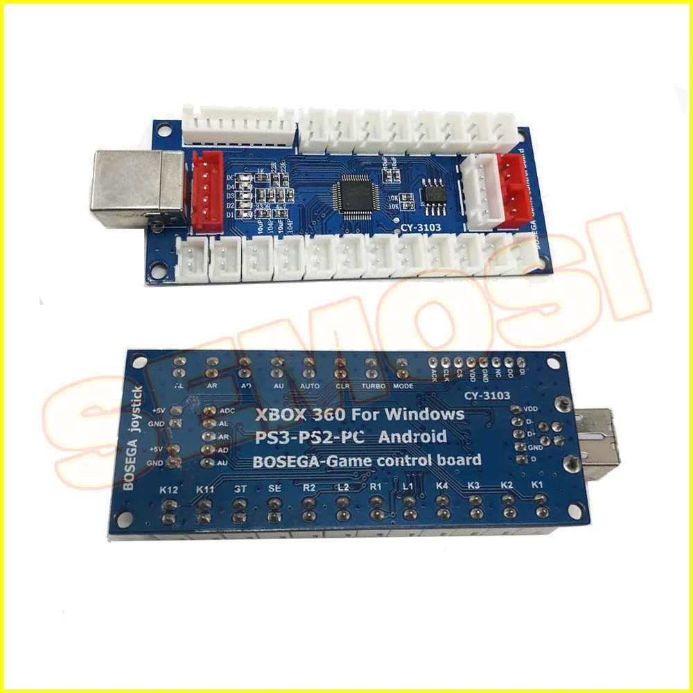 2 шт./компл. PS2 PS3 аркадный контроллер USB печатная плата клавиатура ПК энкодер для