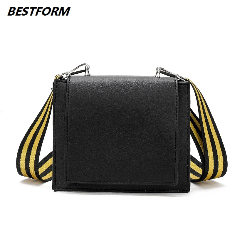 BESTFORM мини-женская сумка с клапаном женские сумки на плечо для путешествий