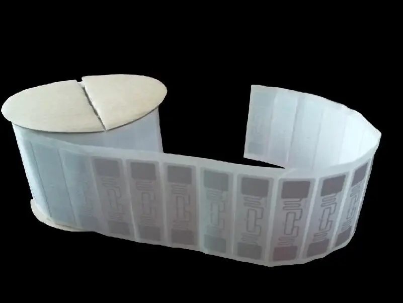 100 шт. UHF 860 960 МГц rfid метка AZ 9662 H3 чип iso 18000 6c пассивная наклейка размер этикетки: 73*23