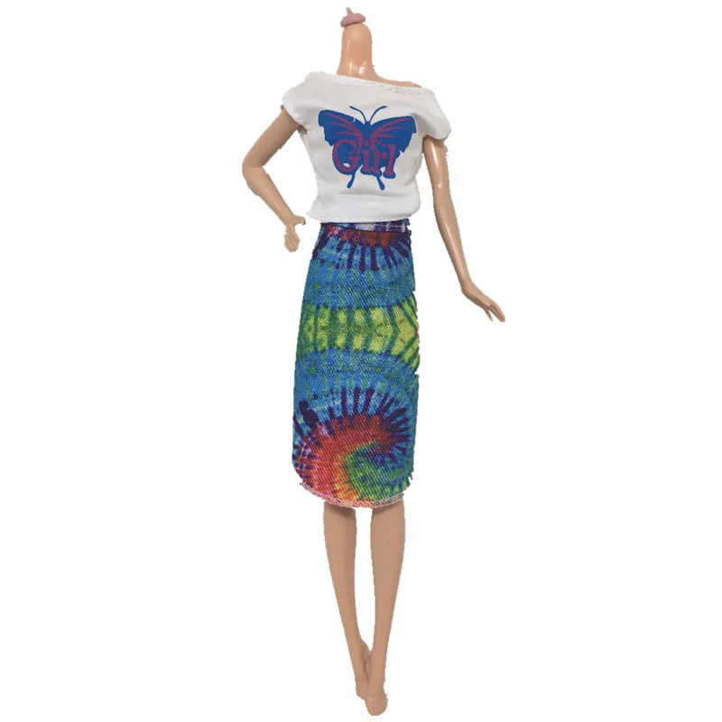 Косплей Костюм из фильма принцесса Моана платье для куклы Барби Одежда 1/6 BJD кукла
