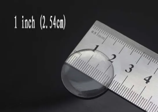 120 шт./лот 25*25 мм 1 дюйм круглая форма 3D кристально прозрачный Блестящий эпоксидный