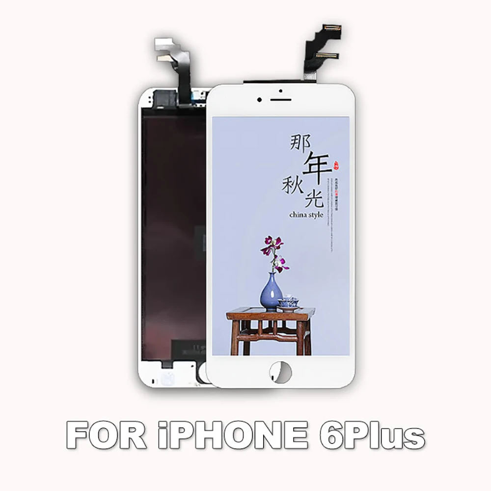 AAAAA ЖК дисплей для iPhone 6 Plus 5 ''ЖК сенсорный экран дигитайзер A1522 A1524 A1593 в сборе +
