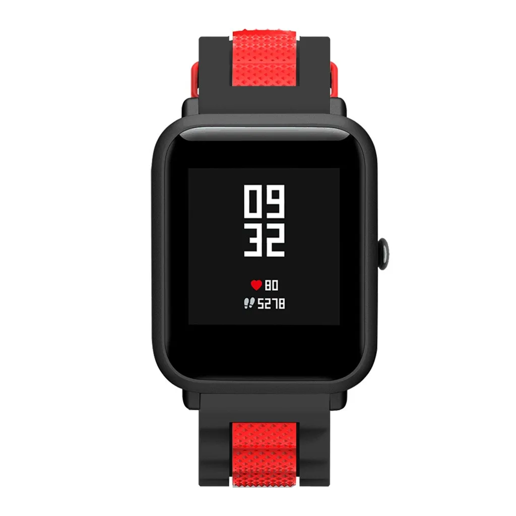 Мужские и женские спортивные Ремешки для наручных часов Xiaomi Huami Amazfit Bip Youth сменные