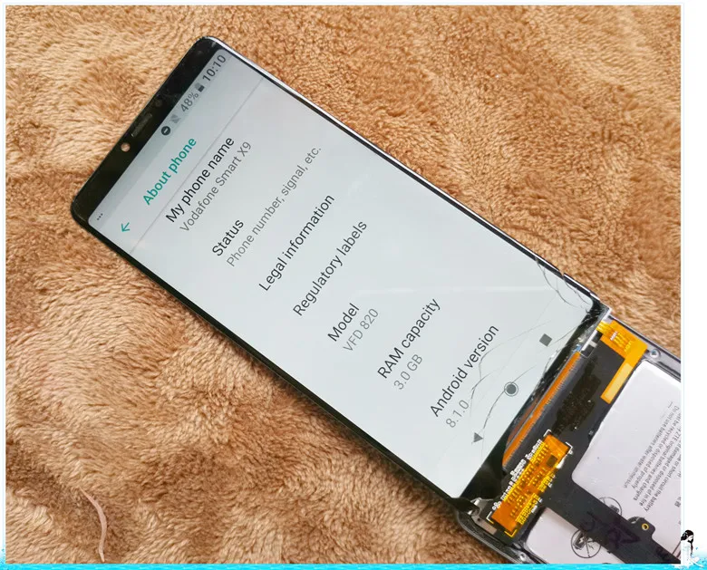 Сенсорный ЖК гибкий кабель Camer рамка для Vodafone Smart X9 VFD820|screen boot|screen clipscreen printing glass