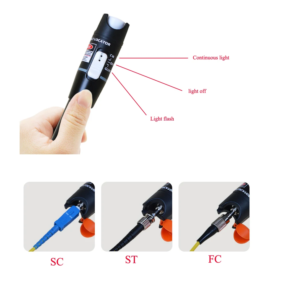 Визуальный дефектоскоп с крассветильник том 20 МВт оптический лазерный источник