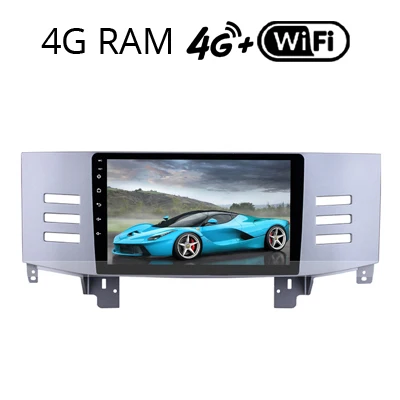 Reiz-X-2005-09 4G Sinosmart Android 8,1 Автомобиль тормозные колодки для Toyota Reiz Mark/X 2005- gps навигации радио 2din 2.5D ips/QLED Экран - Цвет: Reiz-X-2005-09 4G