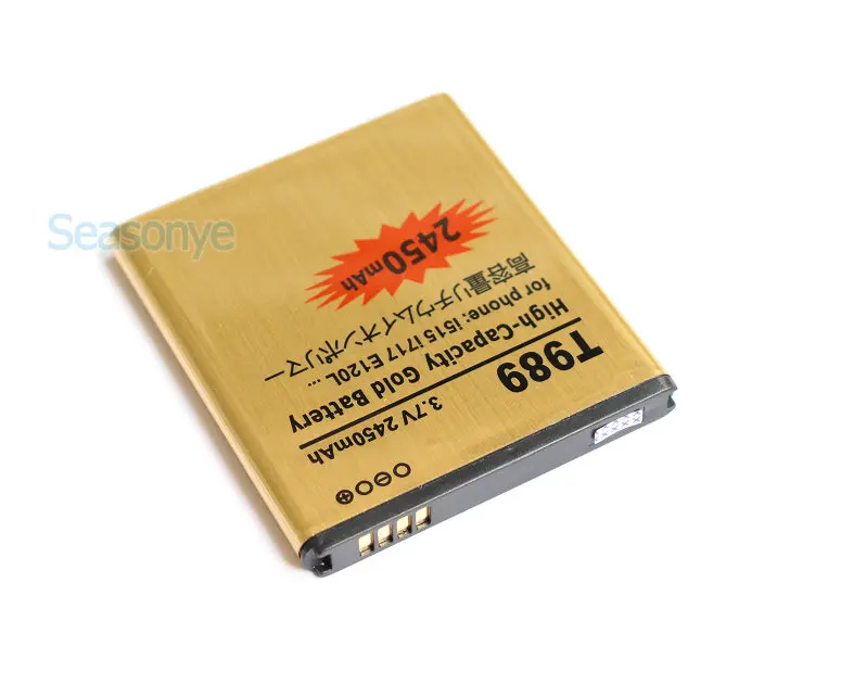 Seasonye 10 шт./лот 2450 мАч EB L1D7IBU /A EB585157VA / K золотой Сменный аккумулятор для Samsung T Mobile Galaxy