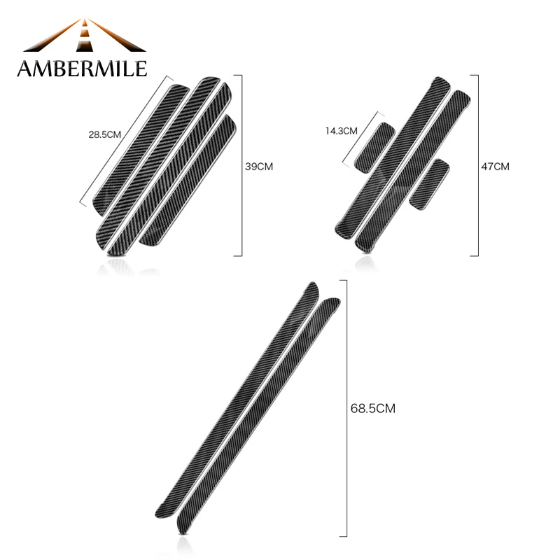 AMBERMILE для мини медного пейзажа F60 F54 хэтчбека F56 F57 аксессуары углеродное волокно