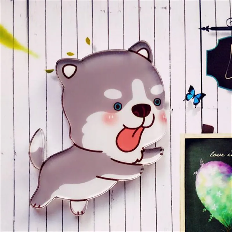 Новая мода 1 шт. милые животные 5 типов акриловые значки в стиле Харадзюку