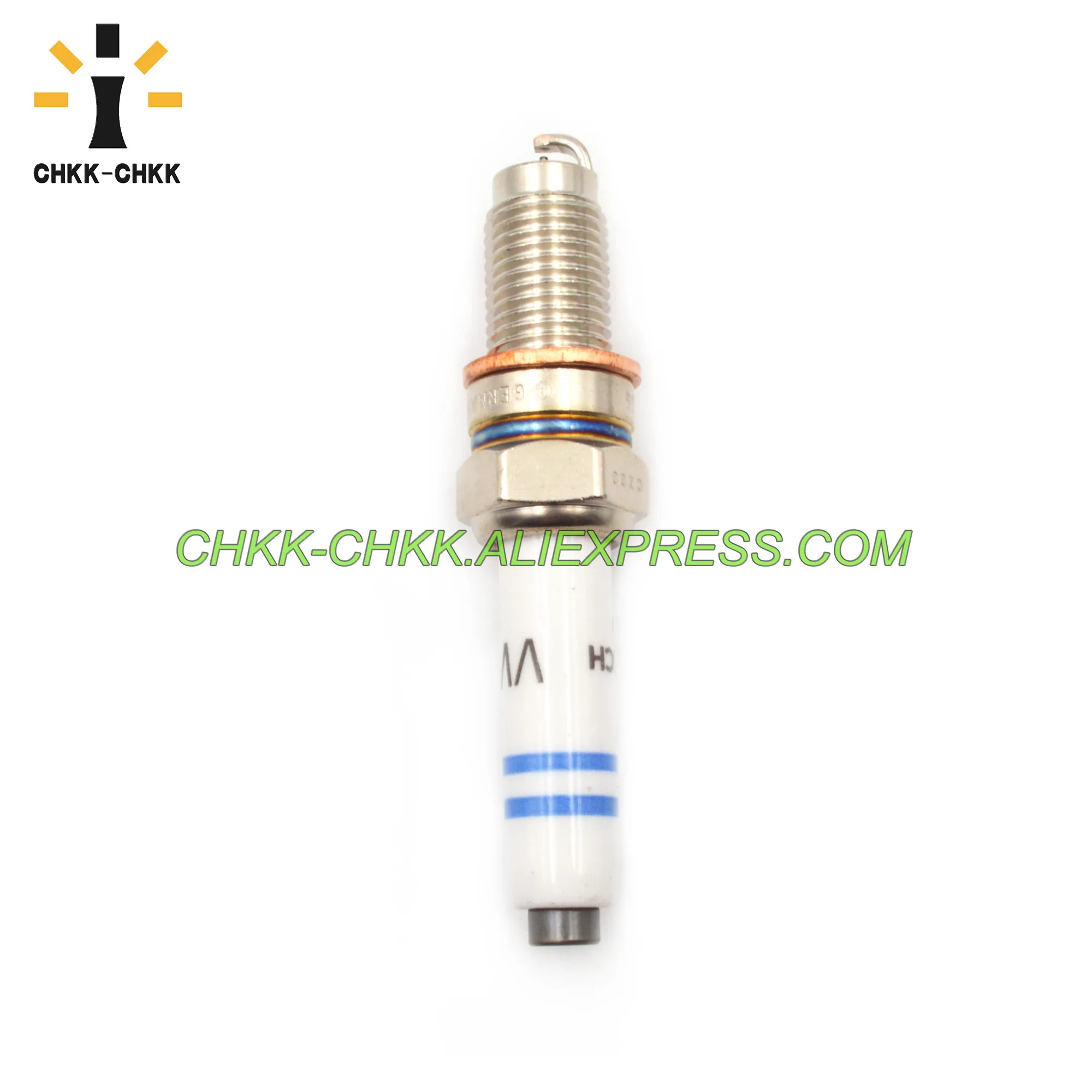 CHKK лазер Иридиум мощность свечи зажигания 04E905612 для 13 18 Volkswagen Je * tta Audi A3 Sportback e tron