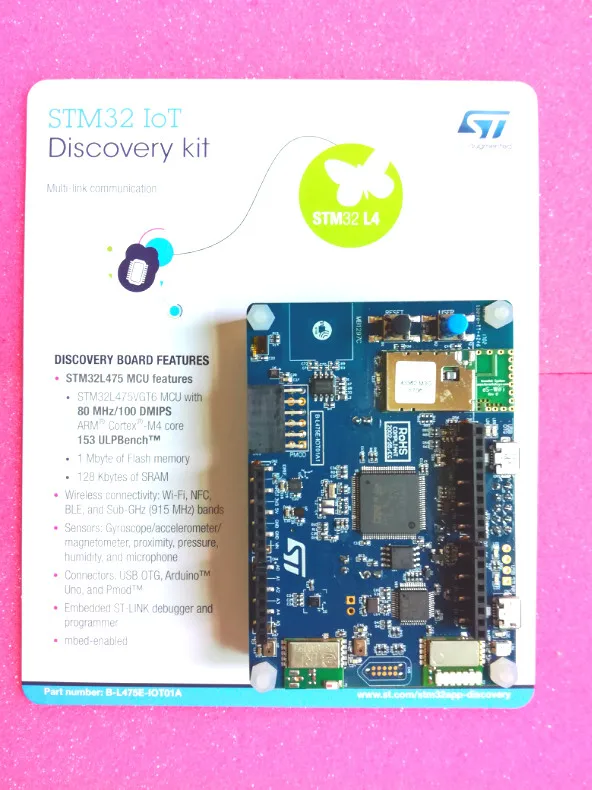 Спотовая фрикционная машина STM32 IoT Discovery Knot STM32L4|winder| |