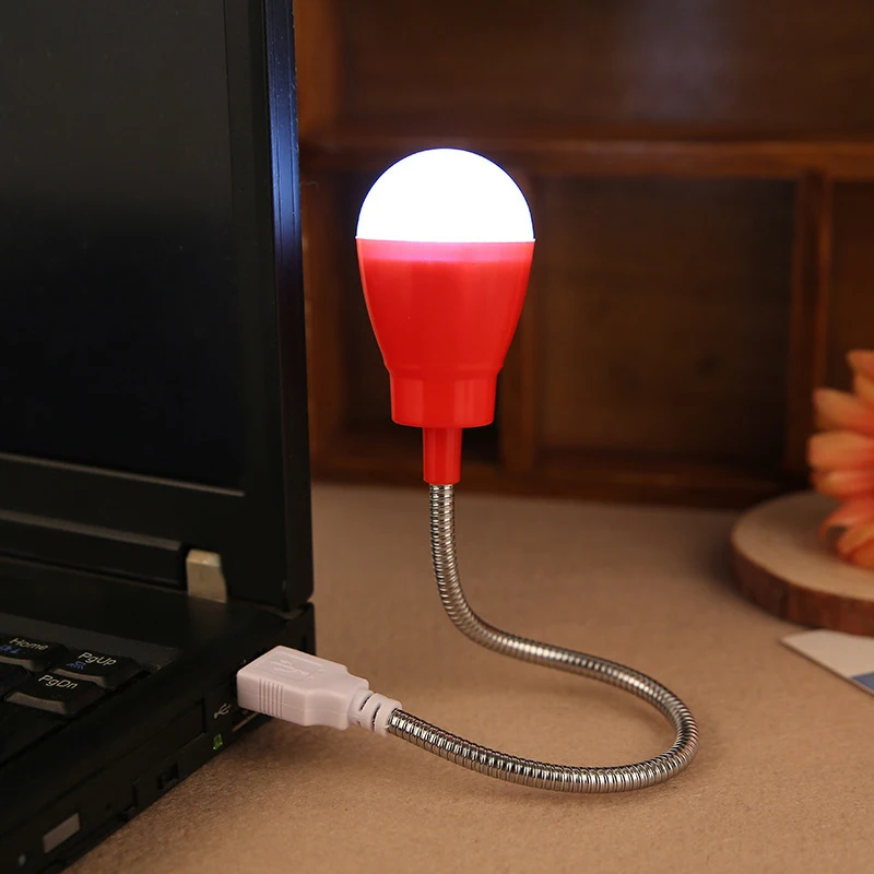 Новый 1 Вт USB светодиодный светильник для книг аварийный чтения ночник s