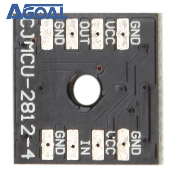 5V CJMCU 4 бит WS2812 5050 RGB светодиодный драйвер макетная плата | Электроника