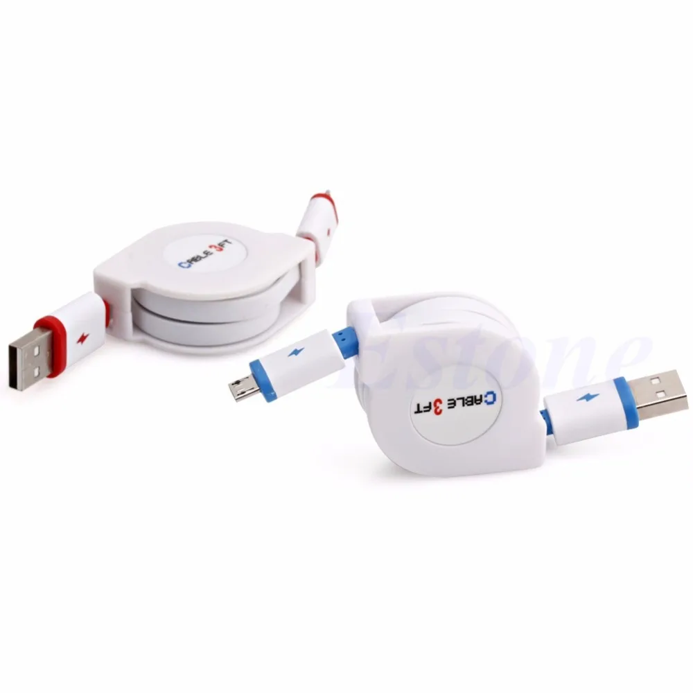 Новейший 1/2/3 М Выдвижной Micro USB кабель для синхронизации данных и зарядки Android LG