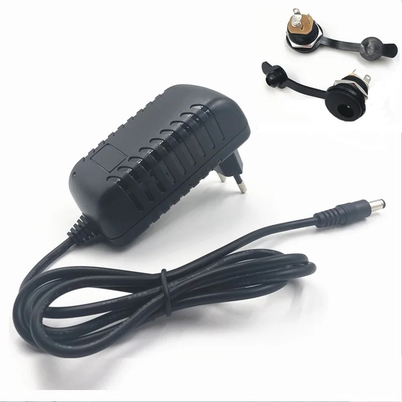 Have 2pieces jack 16,8 V 2A отвертка зарядное устройство для 18650 литиевая батарея 14,4 V 4 серии литий-ионная батарея настенное зарядное устройство AC 100 V-240 V EU/US вилка - Цвет: Have 2pieces jack